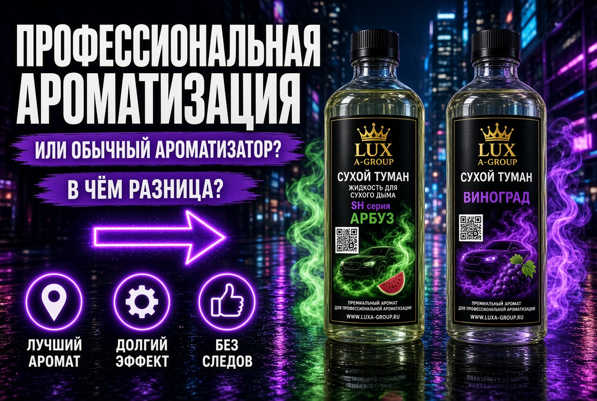 Чем профессиональная ароматизация автомобиля отличается от подвесных ароматизаторов